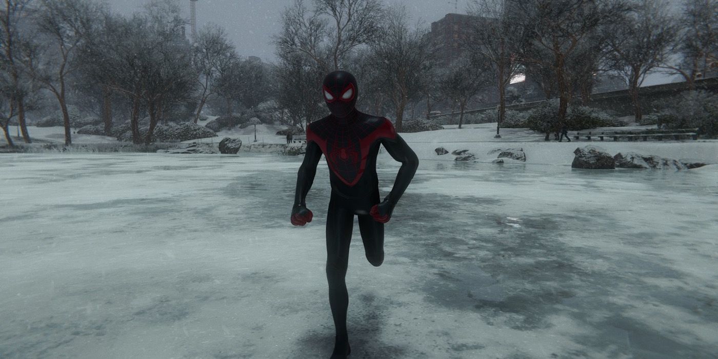 Gameplay screenshot from Spider-Man: Miles Morales