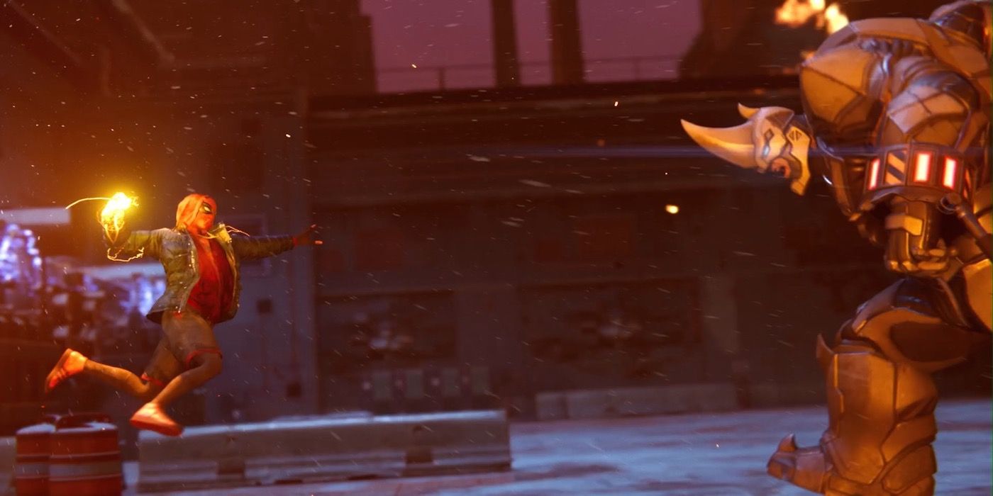 Gameplay screenshot from Spider-Man: Miles Morales