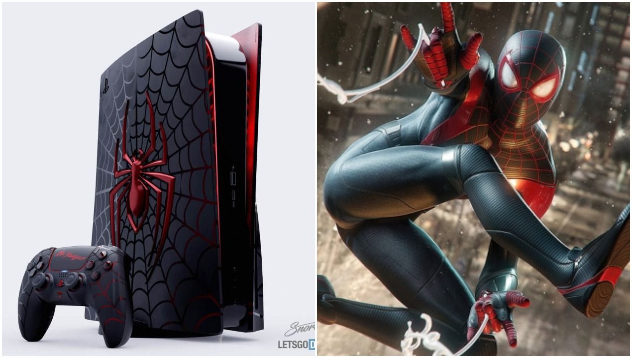 Spider-Man Miles Morales custom PS5