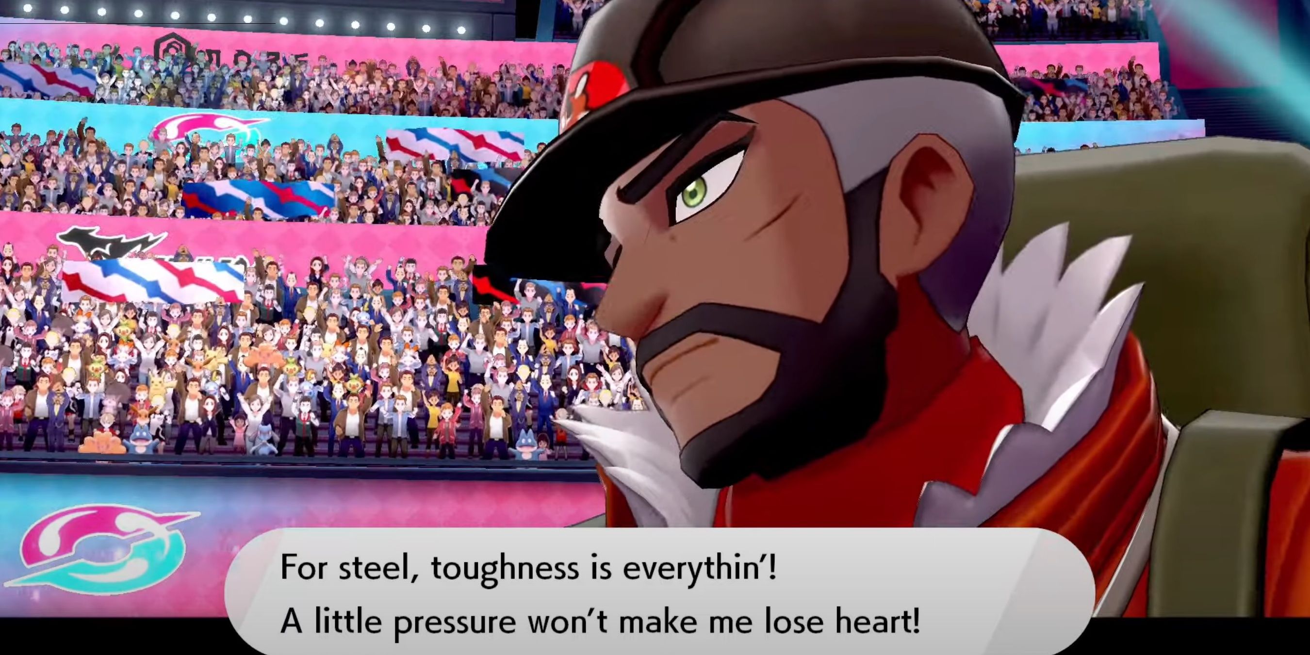 Peony when he was a Gym Leader