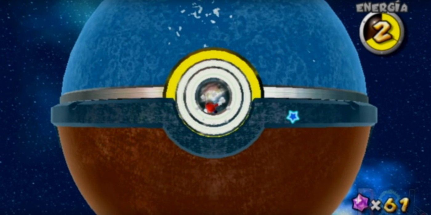 Super Mario Galaxy Pokeball Planet Buoy Base Galaxy
