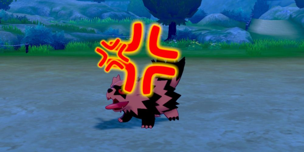 Zigzagoon Galar Confusion Pokemon