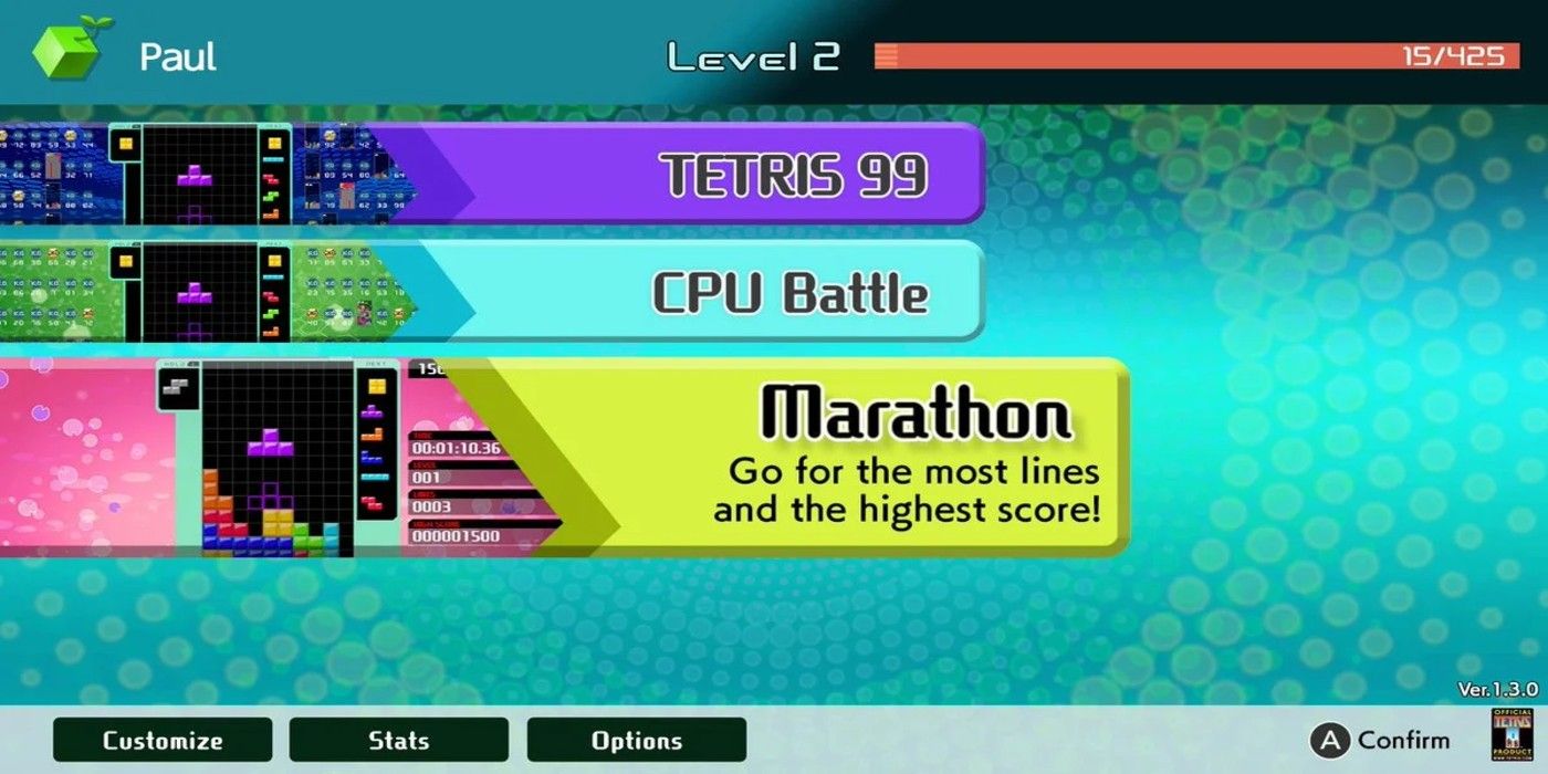 Tetris 99 Big Block DLC