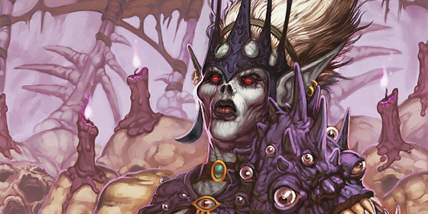 image of the Githyanki Lich Queen Vlaakith