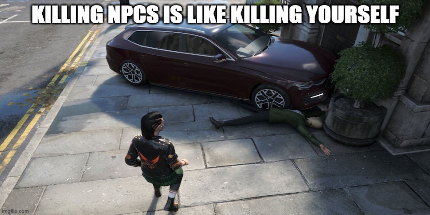 A meme about Watch Dogs: Legion