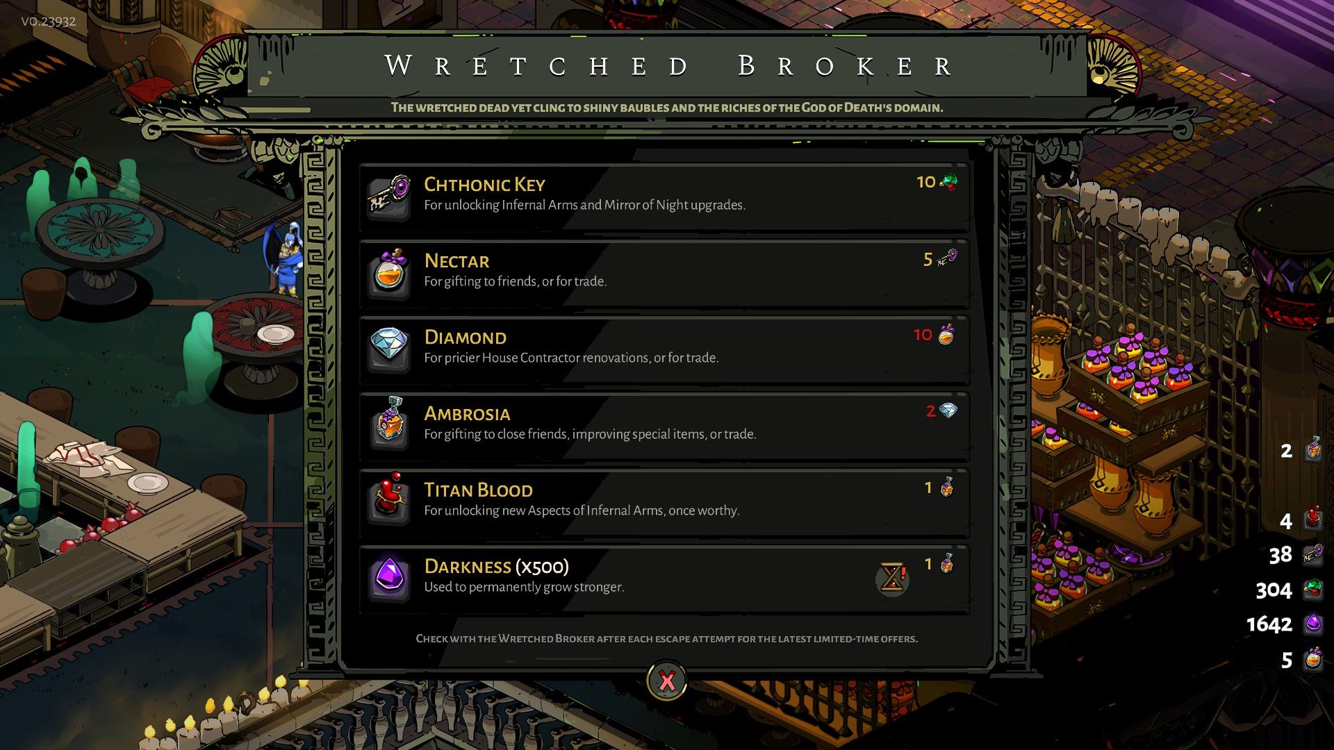 wretched broker hades