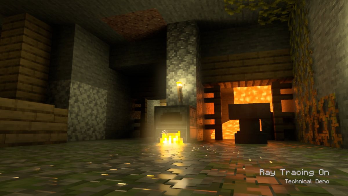 Xbox Series X Ray Tracing Minecraft