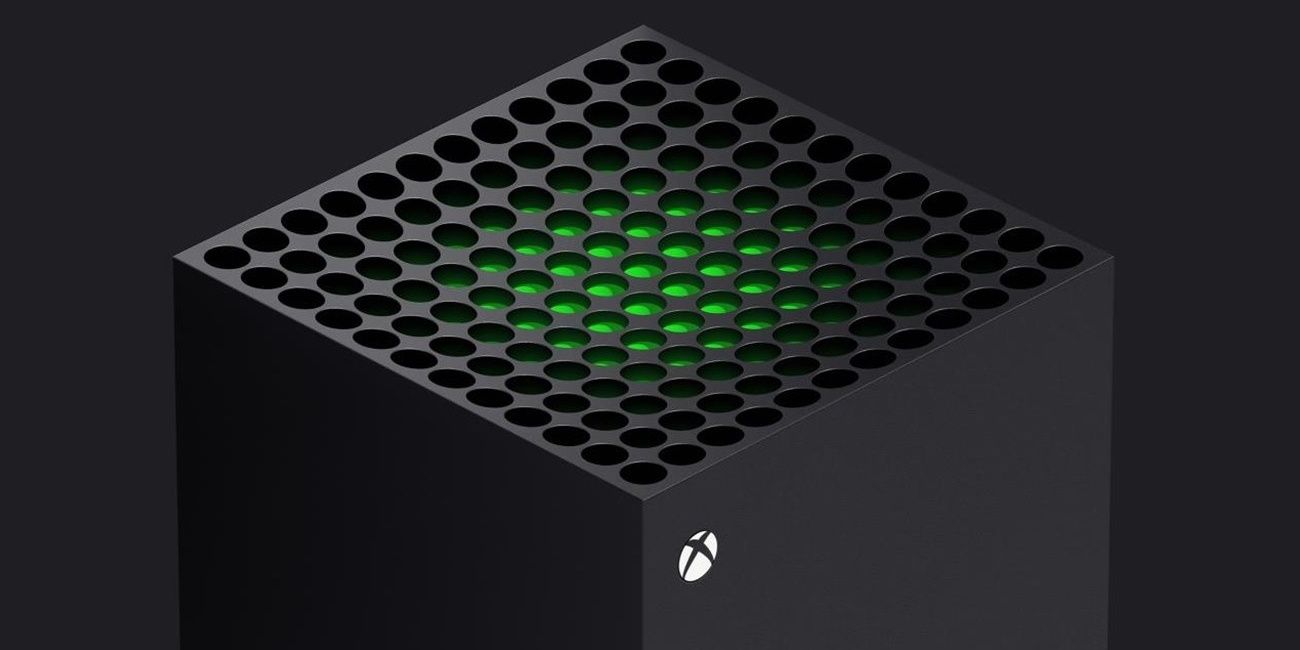 Top of the Xbox Series X