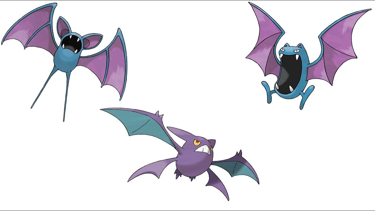 Zubat Golbat Crobat