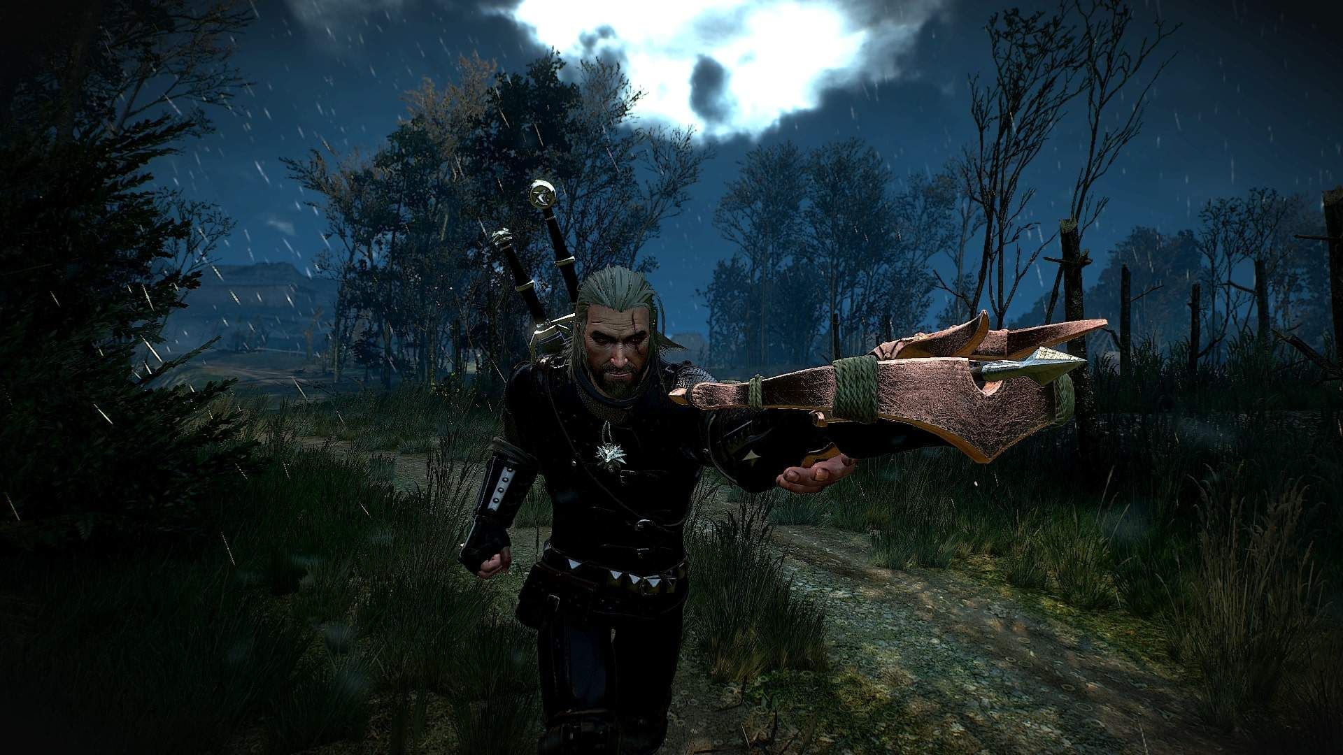 The crossbow in The Witcher 3