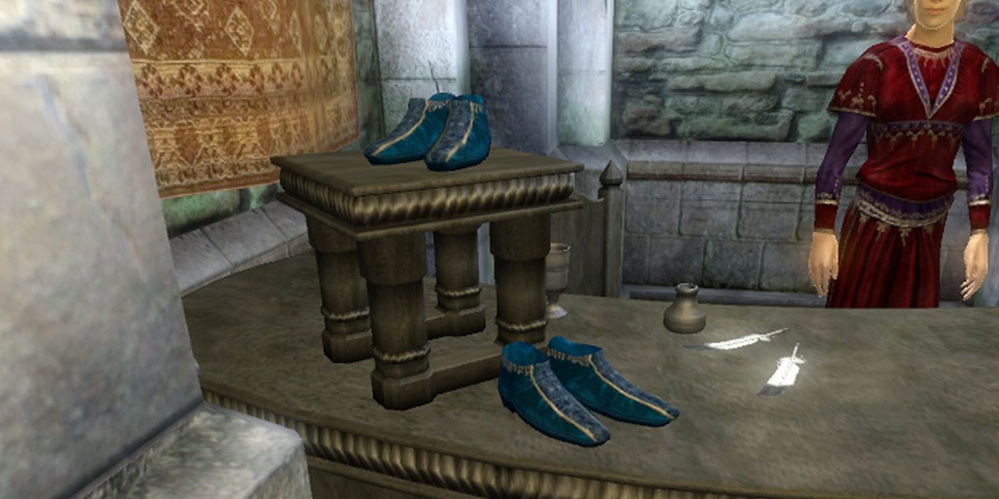 blue sued shoes
