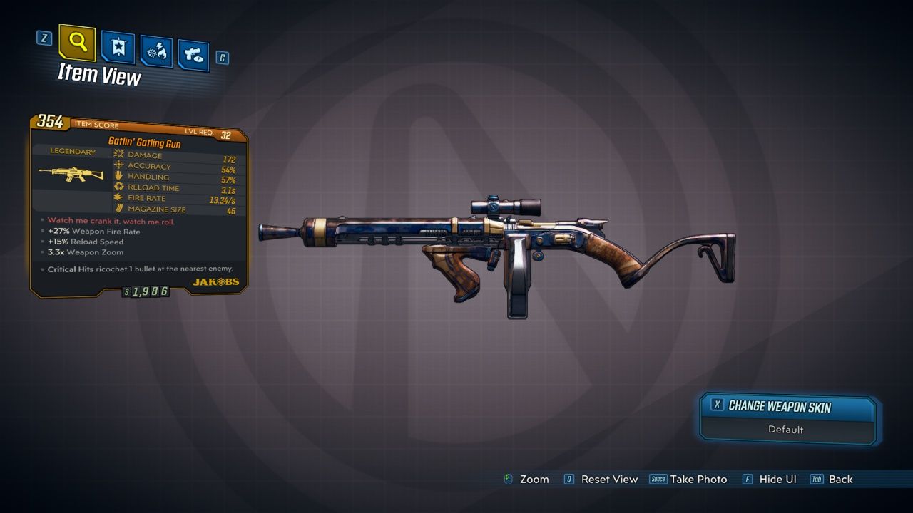 Borderlands 3 Rifle profile