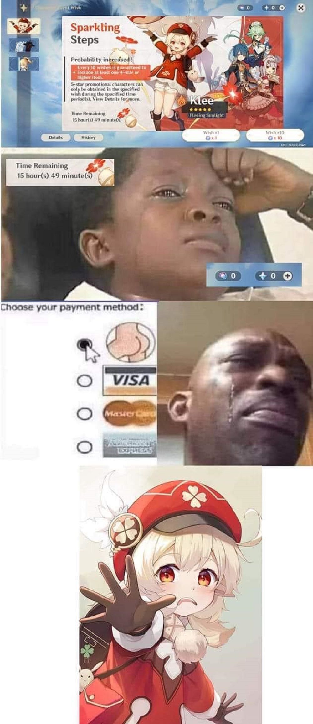 genshin impact payment meme