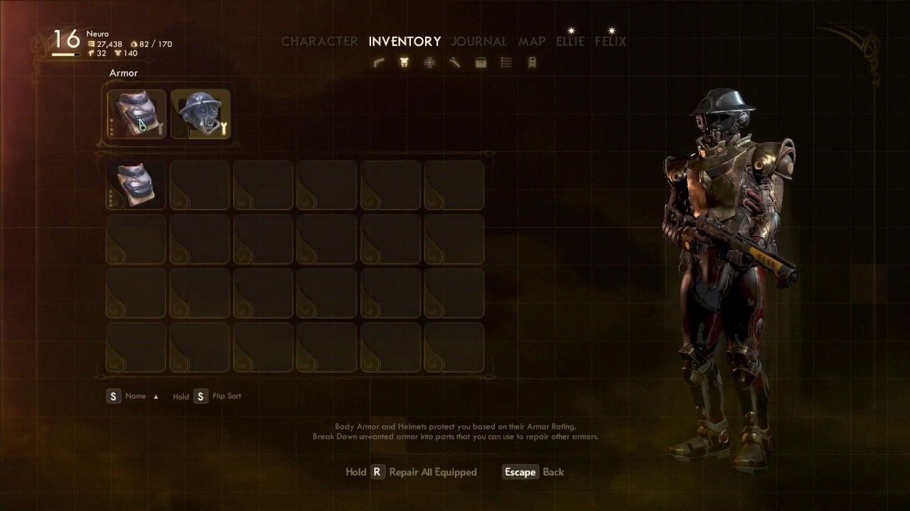Outerworlds Armour