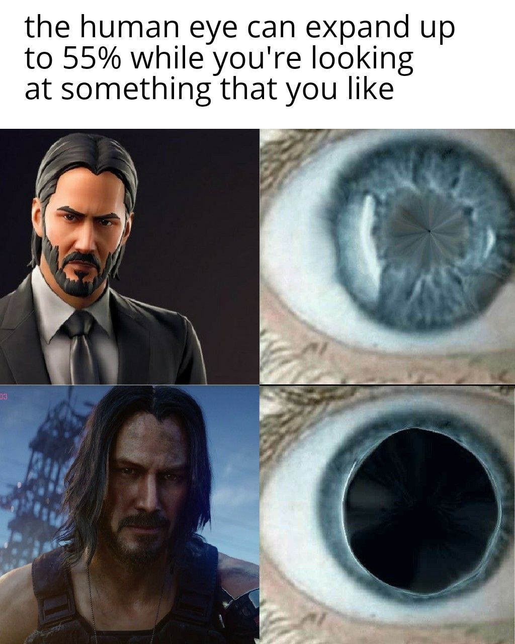 keanu fortnite and cyberpunk