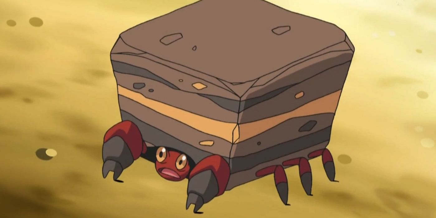 crustle in the anime