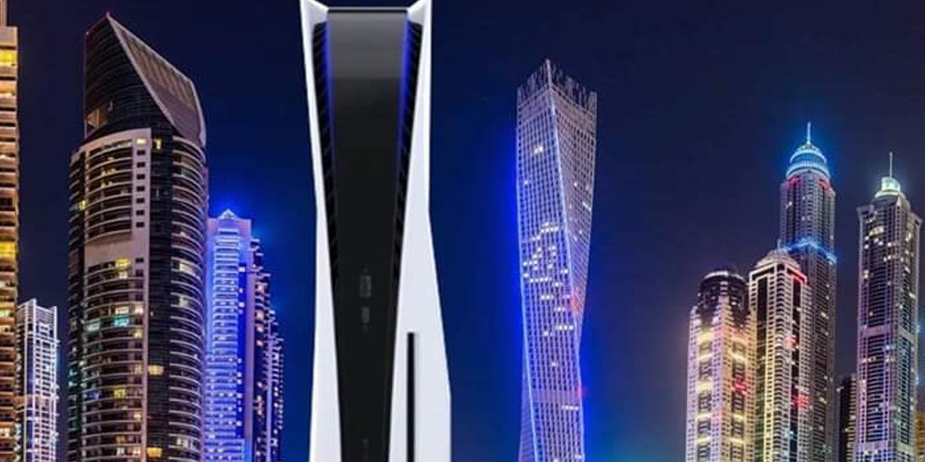 PlayStation 5 tower meme