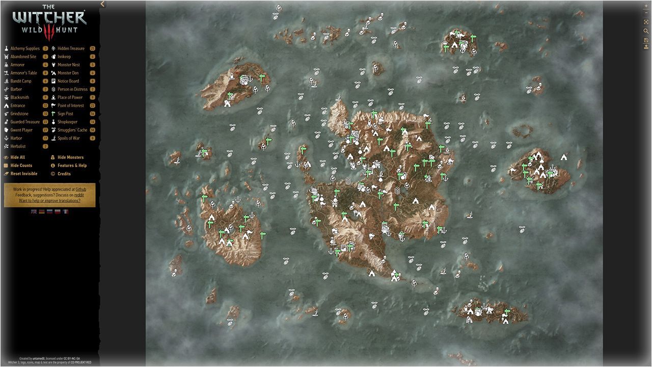 Skellige and the surrounding side content