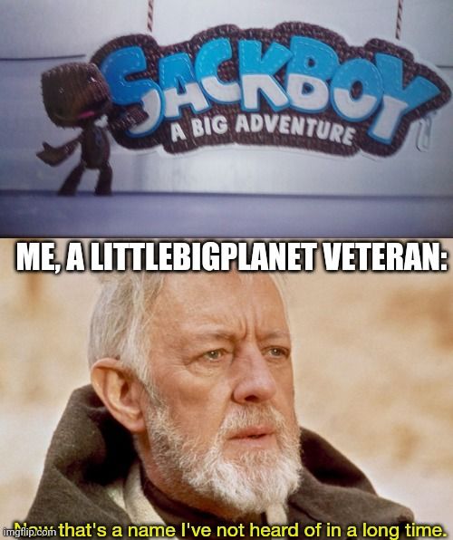 PlayStation Sackboy: A Big Adventure Meme
