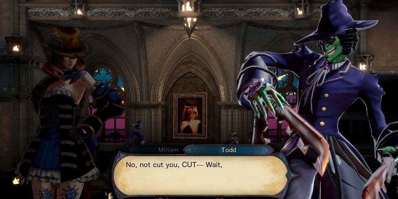 Todd the Barber in Bloodstained