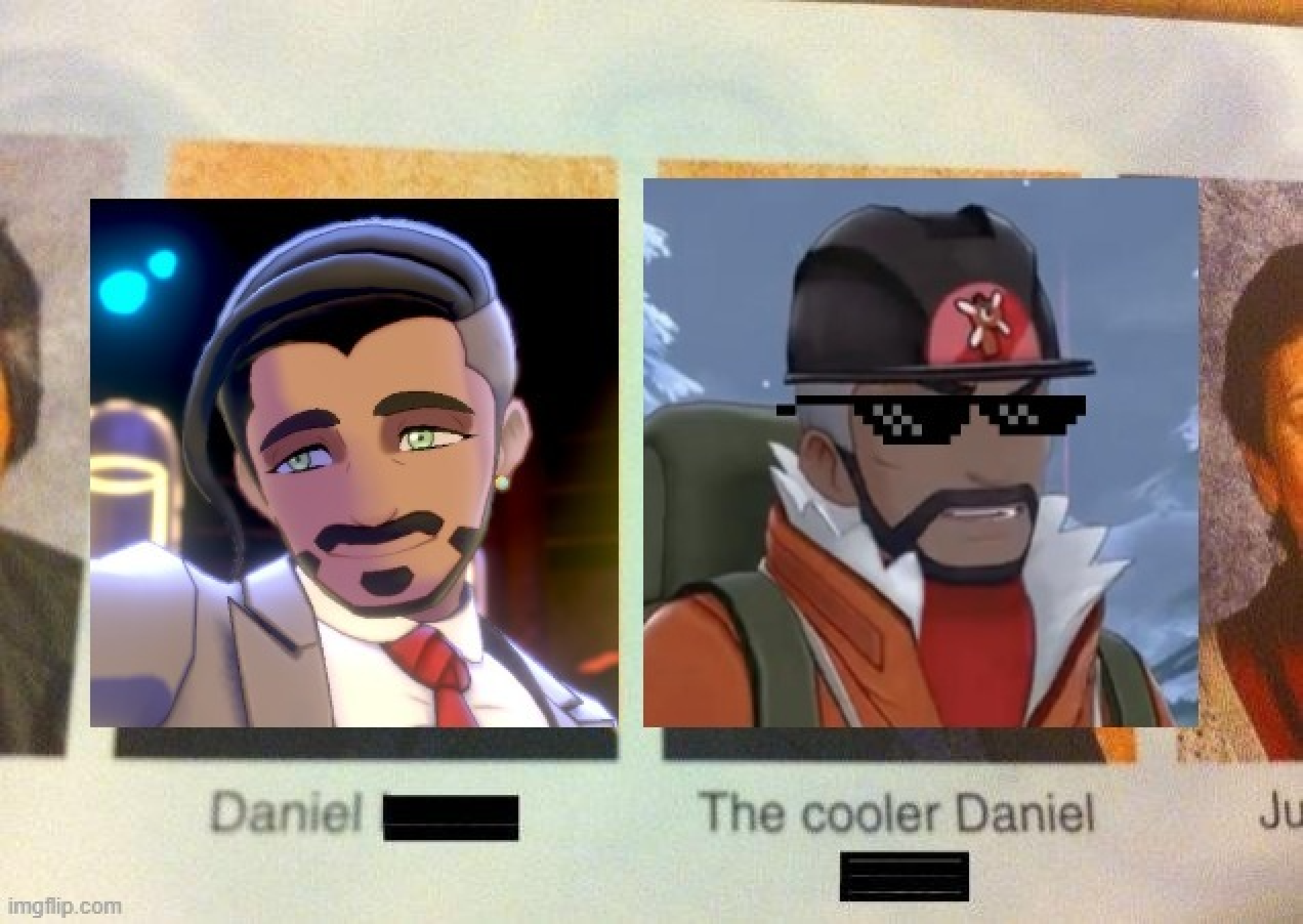 daniel and cooler daniel