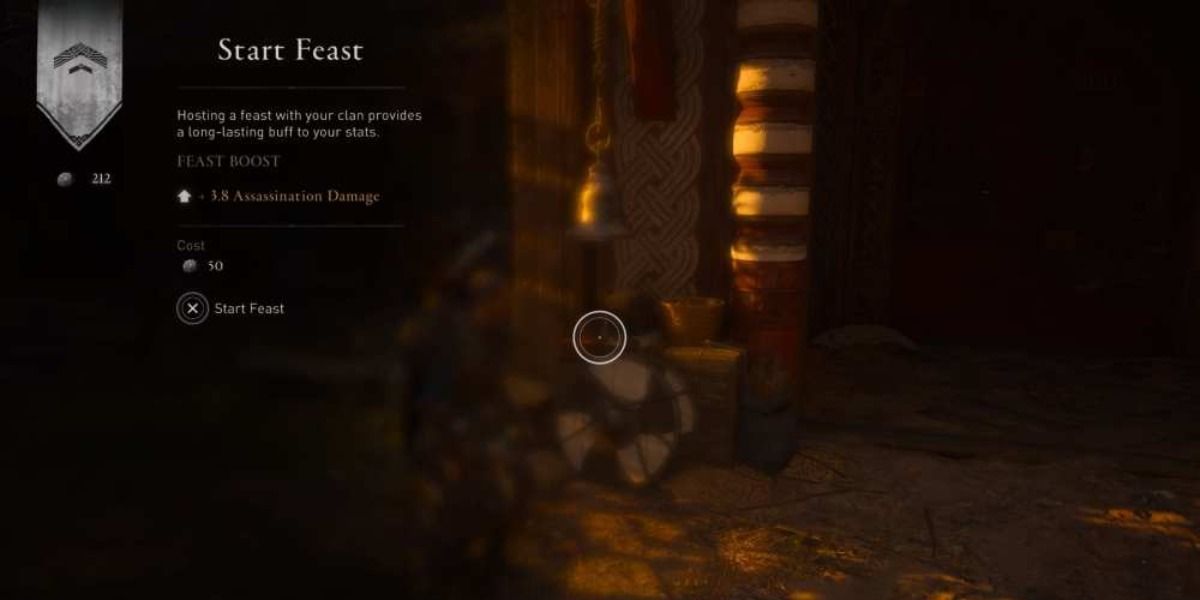 Feast buff in Assassin's Creed Valhalla