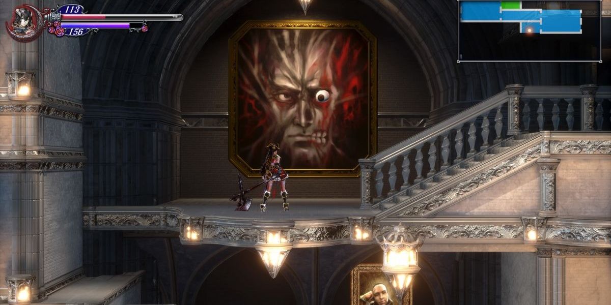 wandering eye painting bloodstained