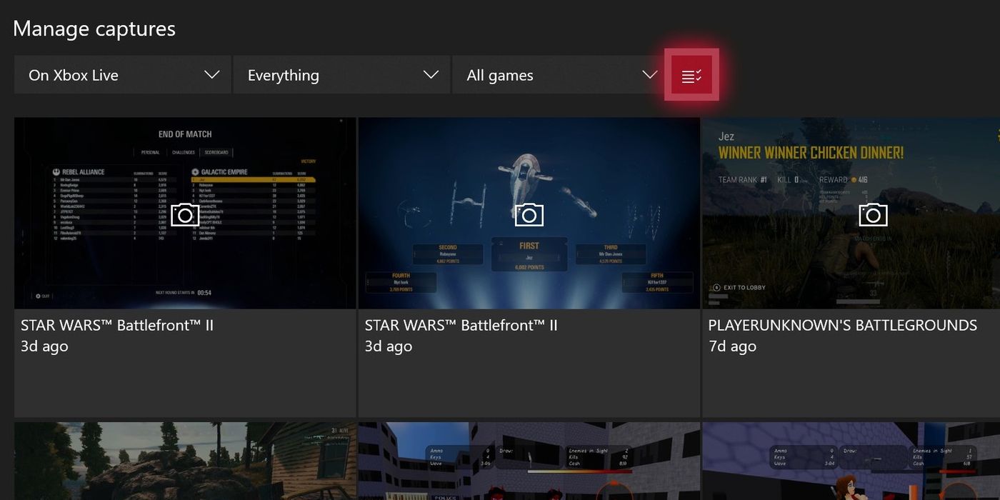 xbox game clips