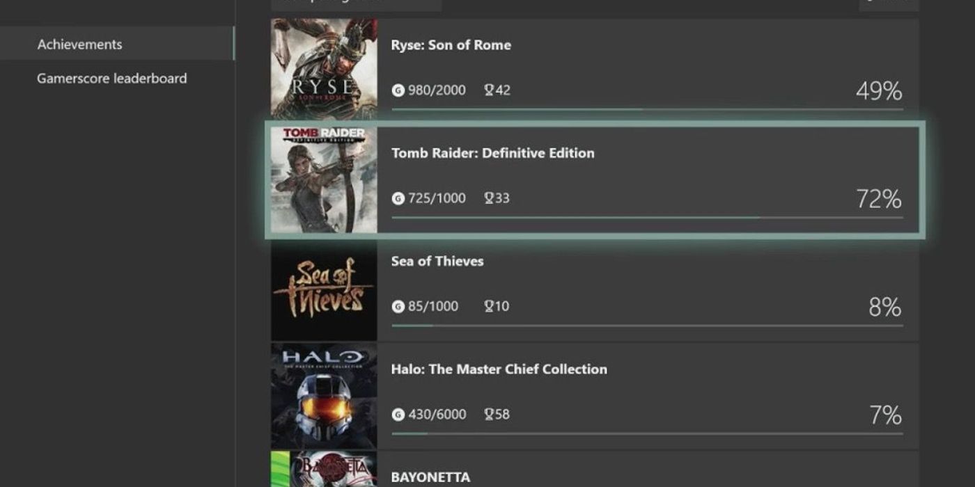 xbox achievements