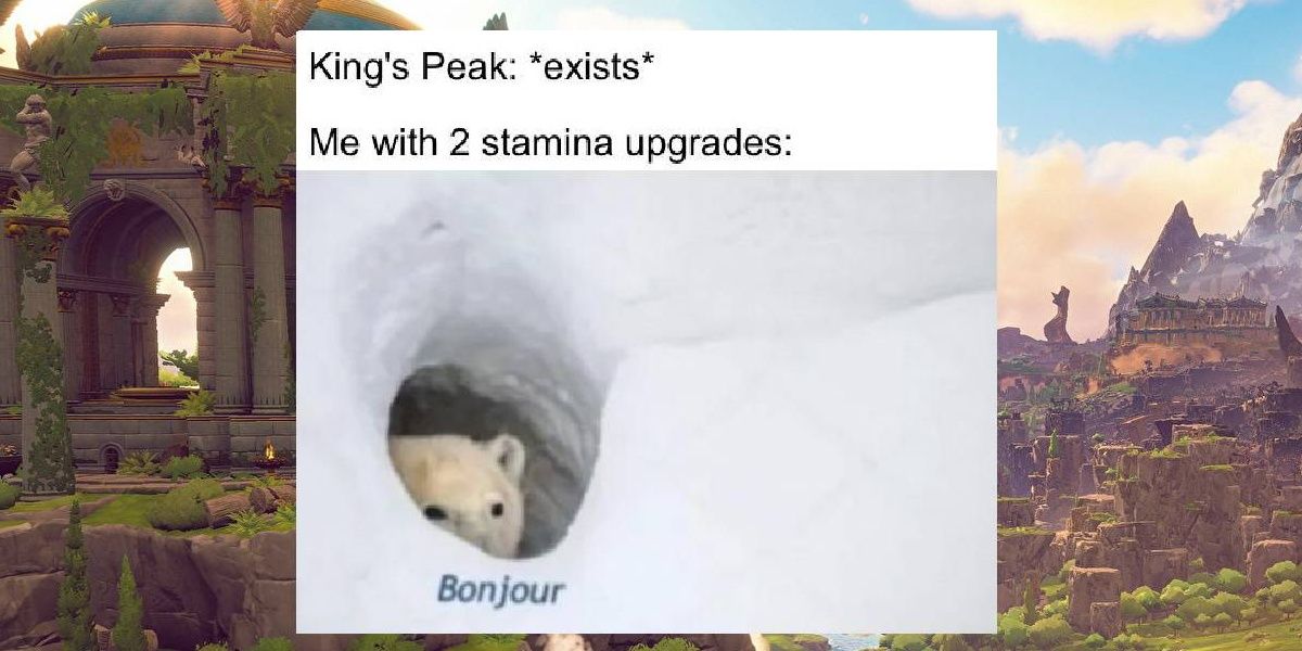 meme about King's Peak temperature