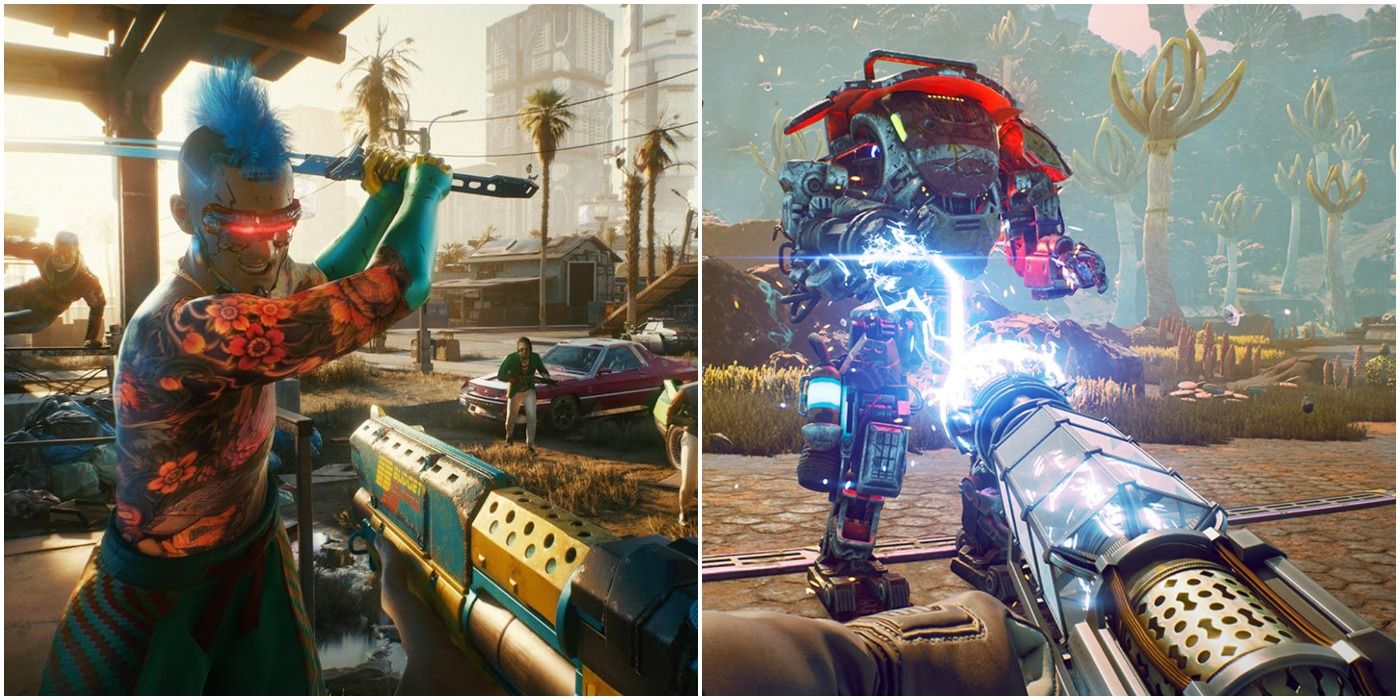 Cyberpunk 2077 and the outer worlds