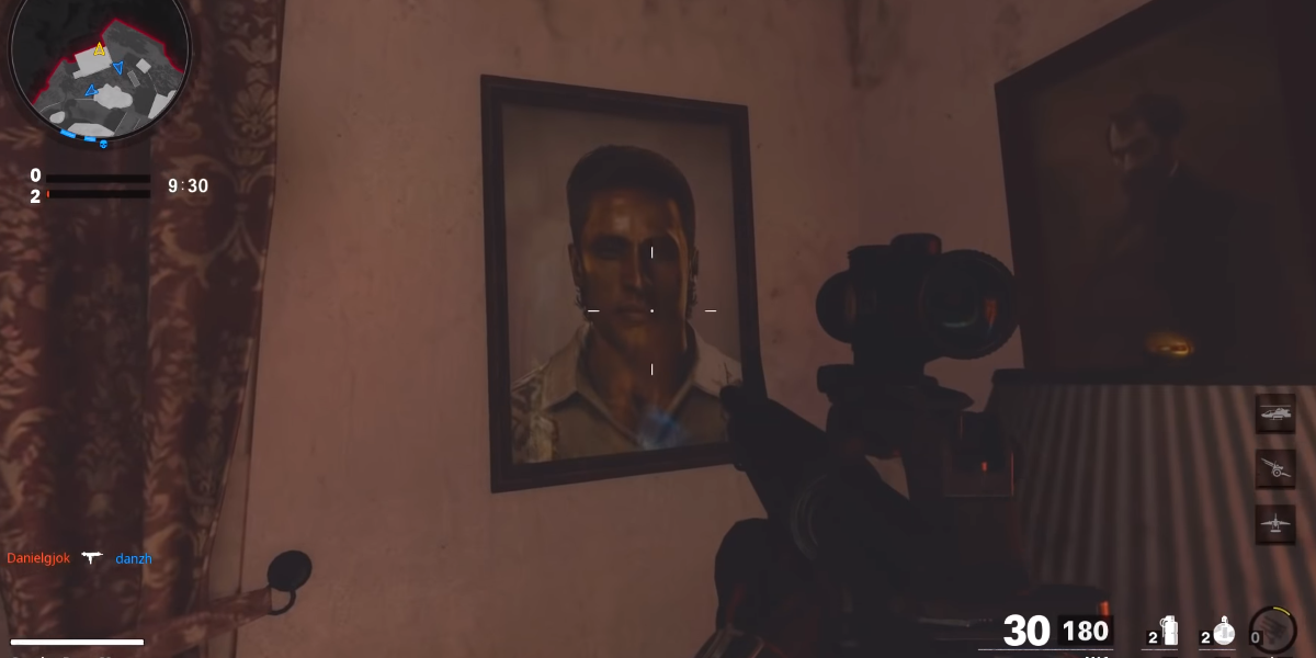 Menendez's house in Call of Duty Cold War