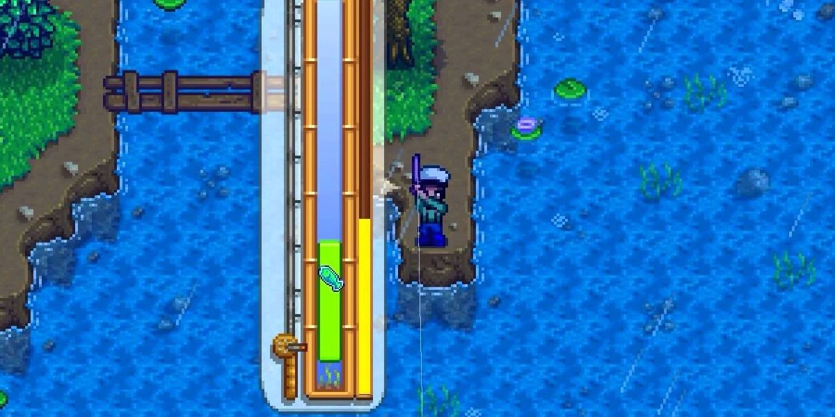 Fishing mini-game Stardew Valley