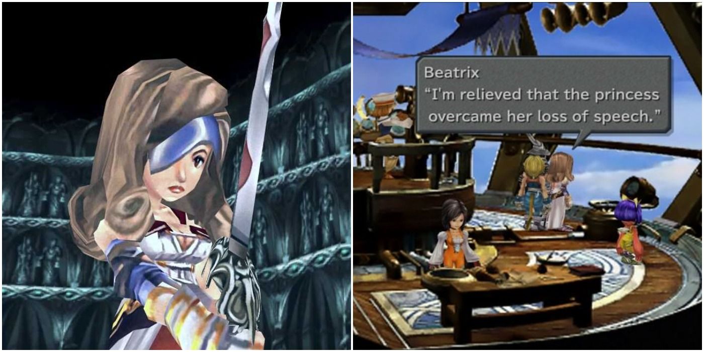 images of Beatrix from Final Fantasy IX