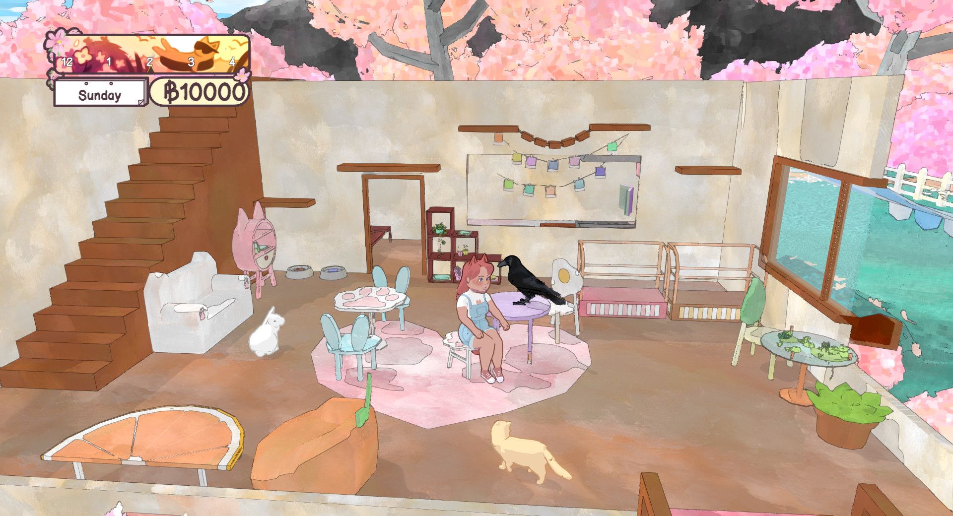 The cat cafe in calico