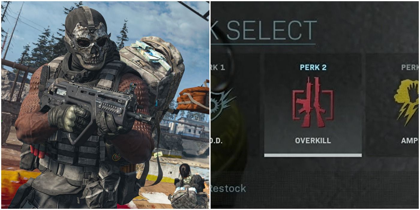 Call Of Duty Warzone Perk 2 Collage Ghost And Overkill