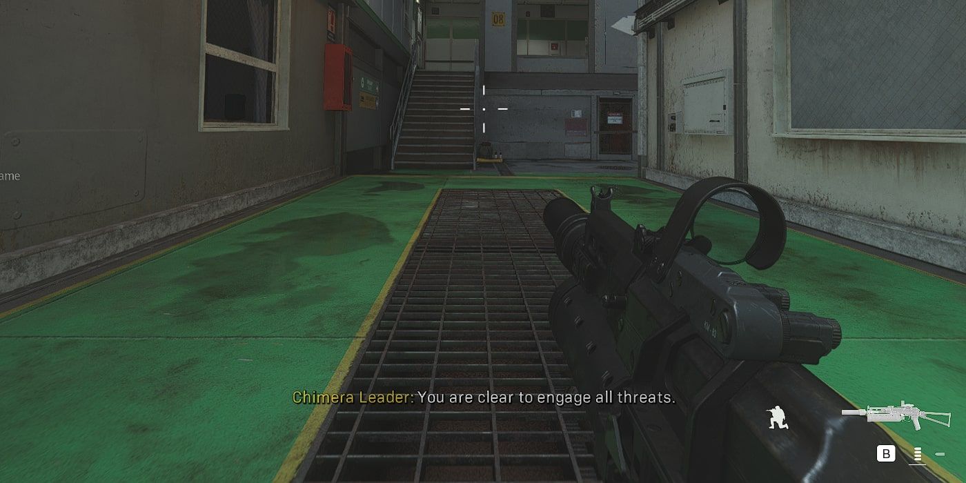 Call of Duty Modern Warfare Sliding P90