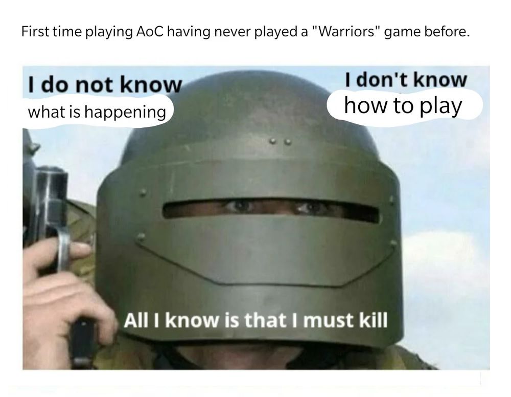 Warriors gameplay meme