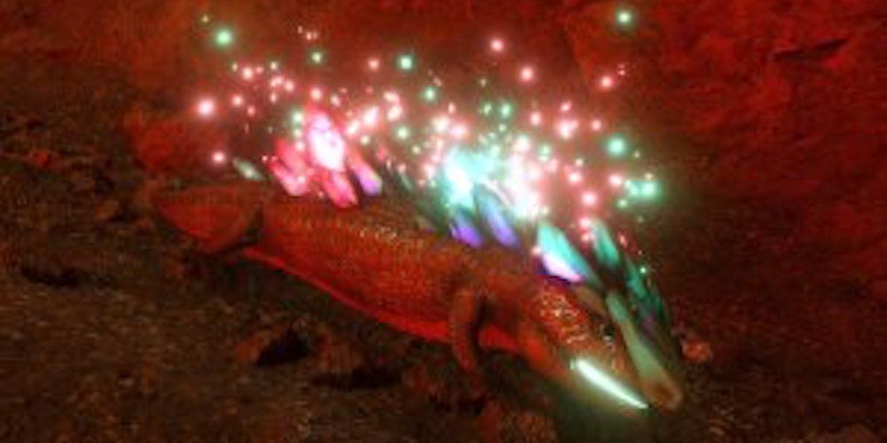 Crystal lizard Demon's souls