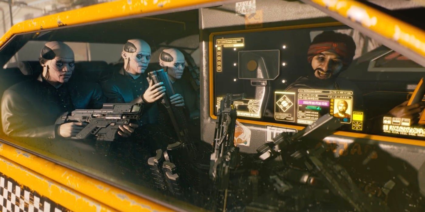 Cyberpunk 2077 trailer screenshots