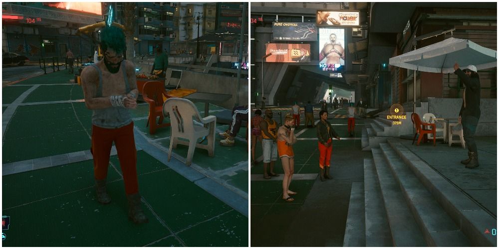 Cyberpunk 2077 Timofey Collage Staying Warm Workers Rally