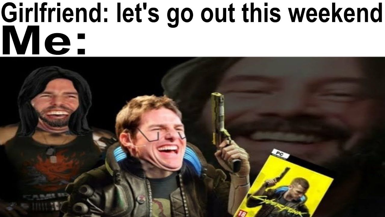 Cyberpunk 2077 Release Meme