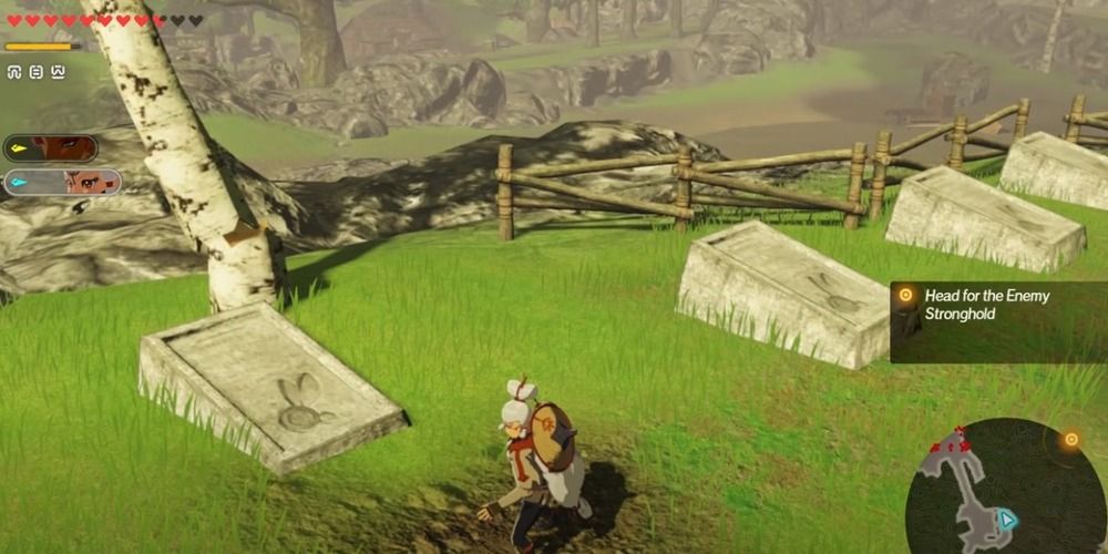 Dampe's Graveyard in Age of Calamity