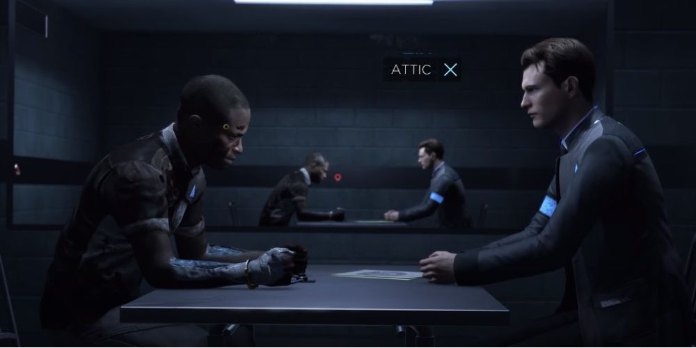 Detroit Become Human Interrogation Attic