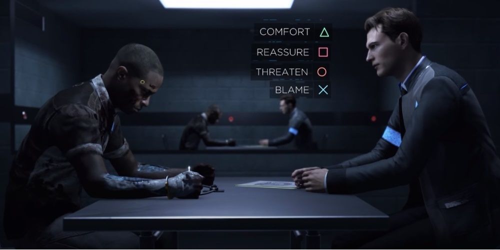 Detroit Become Human Interrogation Blame