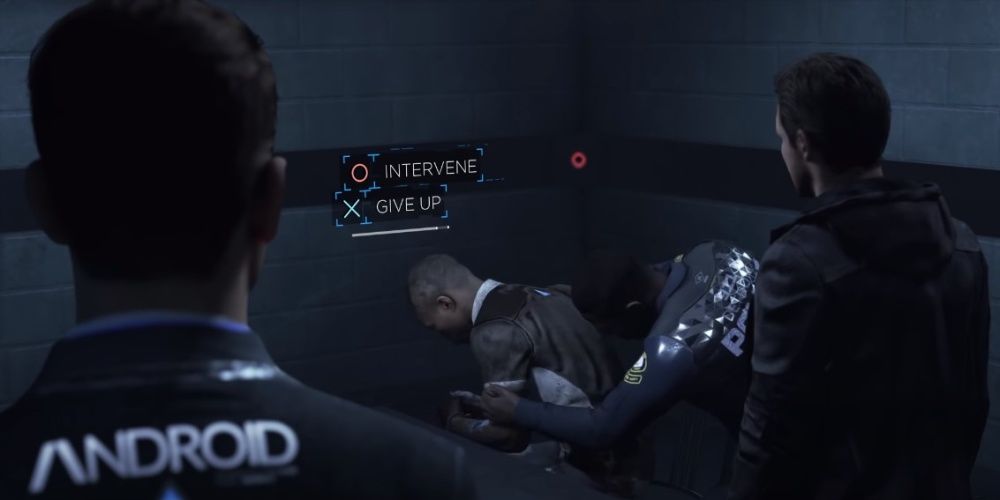 Detroit Become Human Interrogation Intervene Again