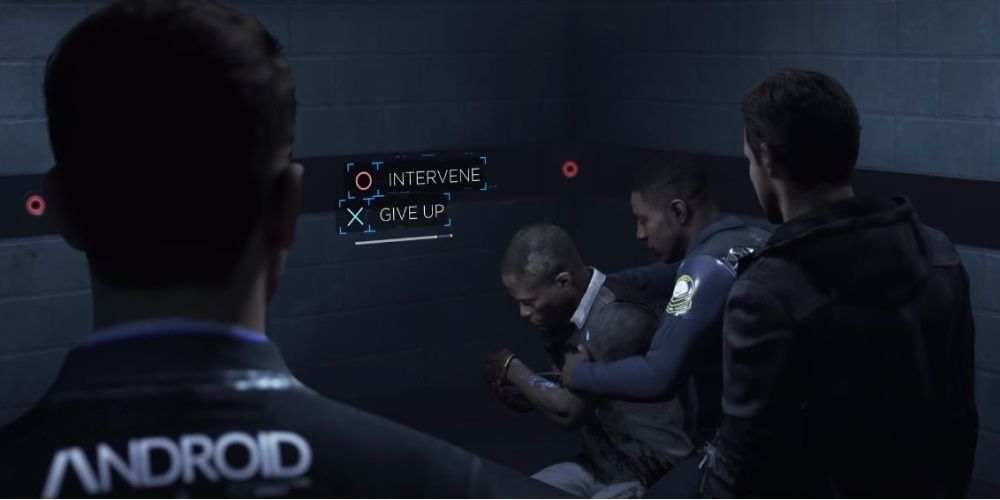 Detroit Become Human Interrogation Intervene Third Time