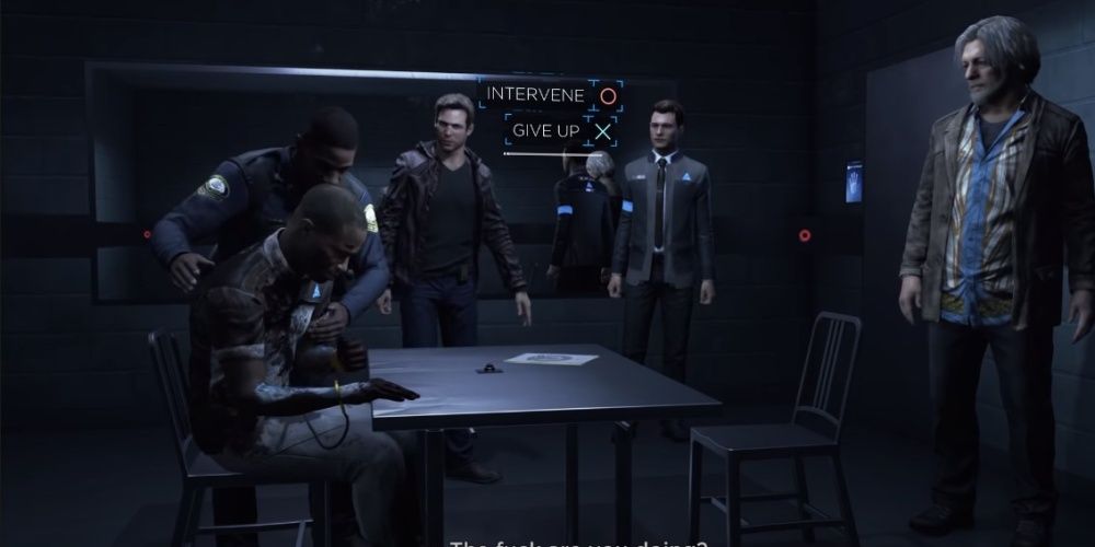 Detroit Become Human Interrogation Intervene