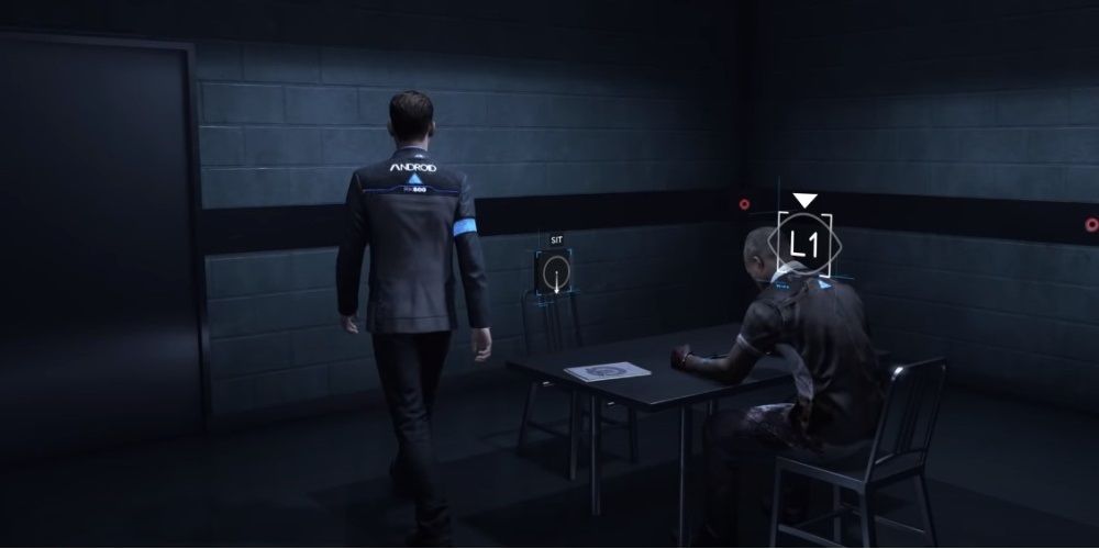 Detroit Become Human Interrogation Sit Down