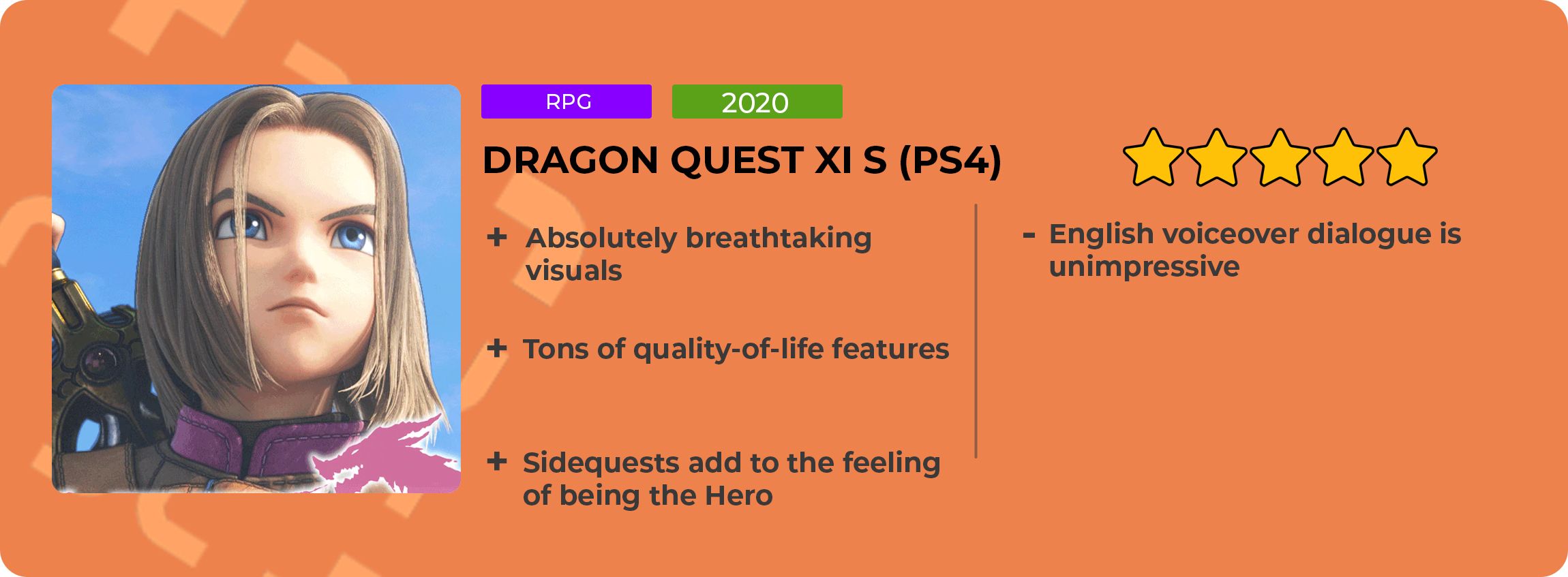 Dragon Quest XI Rating